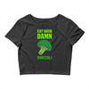 Eat Your Damn Broccoli Crop Top