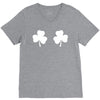 shamrock boobs V-Neck Tee