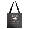 santa taurus christmas ugly t shirts Tote Bags