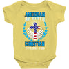 American by Birth Christian By the Grace of God Baby Onesie