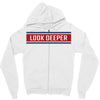 Look Deeper Zipper Hoodie