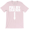 pull my cracker funny xmas christmas T-Shirt