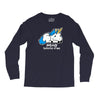 sad unicorn Long Sleeve Shirts