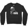 pee on isis decal look Crewneck Sweatshirt