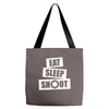 v5 eat sleep shoot Tote Bags