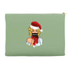 pop art christmas Accessory Pouches