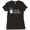 i'm not indecisive my mind Ladies Fitted T-Shirt