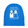 under new management   just married Baby Beanies