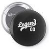 living legend double zero Pin-back button