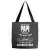 I'm Called Papi Because  I'm Way Too Cool To Be Called Grandfather Tote Bags