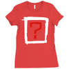 where is the love Ladies Fitted T-Shirt