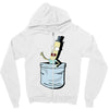 mr. poopybutthole Zipper Hoodie