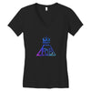 f o b Women's V-Neck T-Shirt