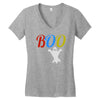 boo halloween Women's V-Neck T-Shirt