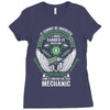 I Own It Forever The Title Mechanic Ladies Fitted T-Shirt