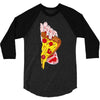 pizza slut 3/4 Sleeve Shirt