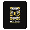 Never Underestimate the Strength of a Sarcoma Cancer Warrior Mousepad