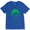 mega grass V-Neck Tee