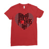 happy mother's day Ladies Fitted T-Shirt