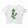 organic pirate Crop Top
