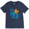 Love Cookie Monster V-Neck Tee