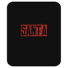 santa red glitter Mousepad