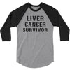 Liver Cancer Survivor 3/4 Sleeve Shirt