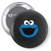Cookie Monster Face Pin-back button