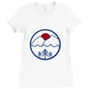 mens pacific northwest   copy Ladies Fitted T-Shirt