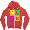 plur Zipper Hoodie