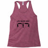 life behind bars bicycle Racerback Tank