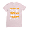 fall time apparel Ladies Fitted T-Shirt