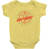 adventure is out there., Baby Bodysuit