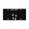 Guess What Baby Inside Pregnancy Announcement License Plate