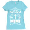 I Am One Blessed Mimi Ladies Fitted T-Shirt
