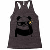panda bear Racerback Tank