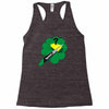 who cut the cheese Racerback Tank