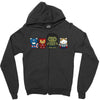 hello avengers Zipper Hoodie