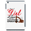 Just A Girl In Love With Her Heavy Equıpment Operator iPad Mini