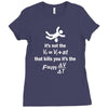 midnight Ladies Fitted T-Shirt