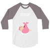 Estimated Delivery September Baby Girl 3/4 Sleeve Shirt