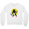 rock cat Crewneck Sweatshirt