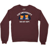 pondering life's biggest mysteries Crewneck Sweatshirt