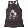 bear block Racerback Tank