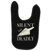silent but deadly blow Baby Bibs