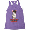 busy doing nothing Racerback Tank