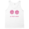 all natural 20 breasts dice Tank Top