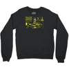 yellow submarine blueprint Crewneck Sweatshirt