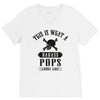 This Is What A Bad Ass Pops Looks Like V-Neck Tee