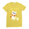 pawter cat Ladies Fitted T-Shirt